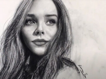 charcoal-drawing